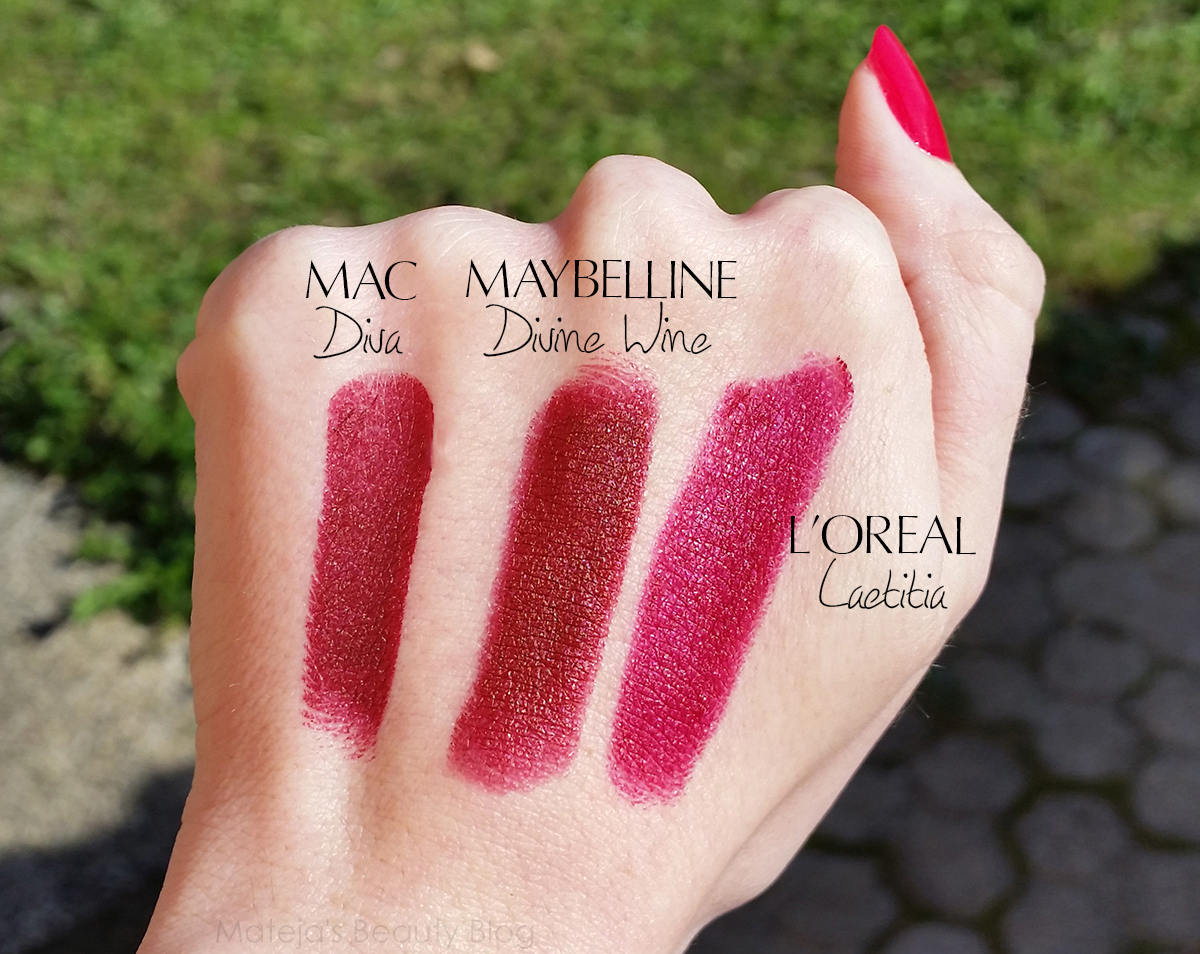 Teenage Beauty Maybelline Color Sensational Matte Lipstick Divine Wine